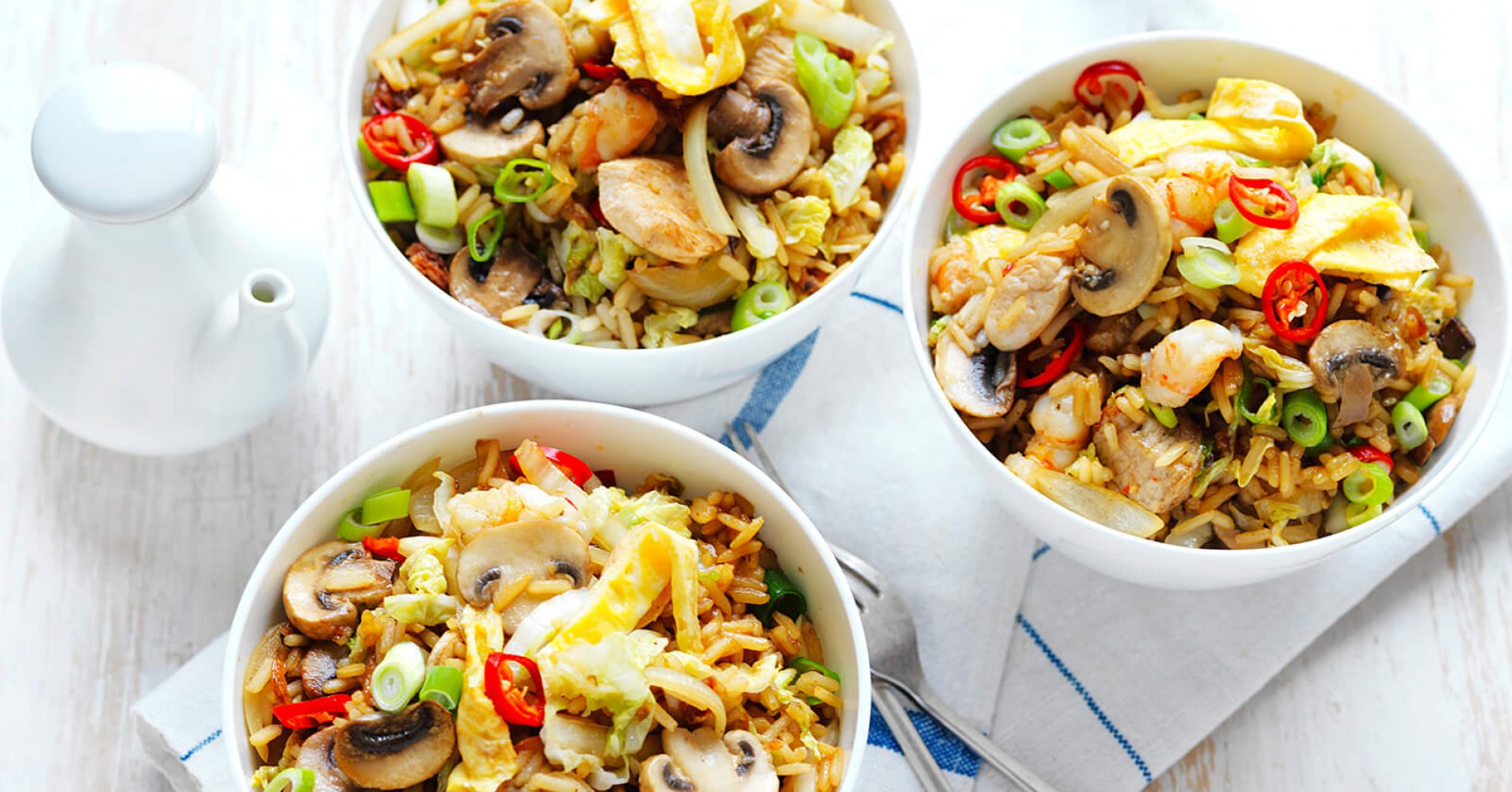 Mushroom Fried Rice Recipe | myfoodbook | Healthy fried rice recipe